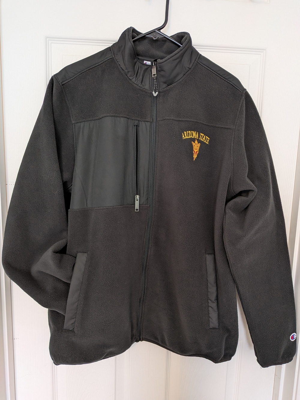 Arizona State University Champion Black Fleece Jacket
